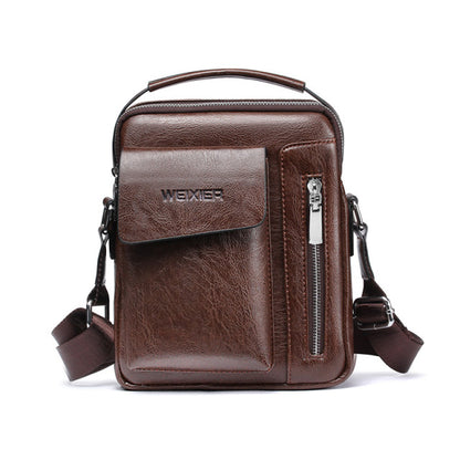 Casual Men Shoulder Bag Vintage Crossbody