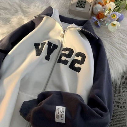 Unisex Baseball Jackets Bomber Jacket