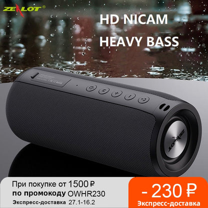 Powerful Bluetooth Speaker Bass Wireless Portable