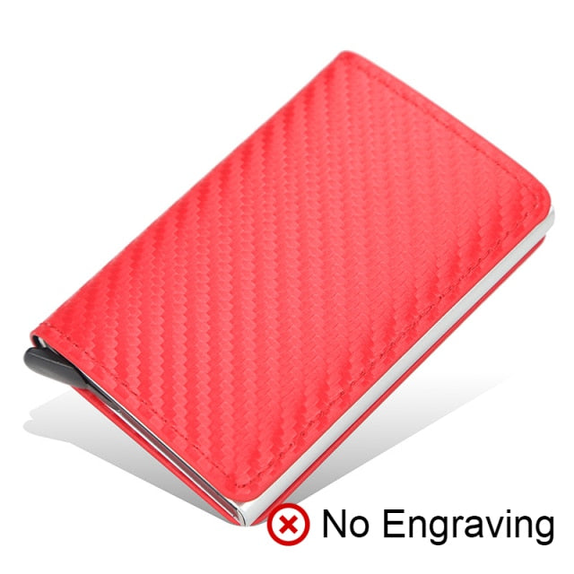 Blocking ID Credit Card Holder Case Wallet