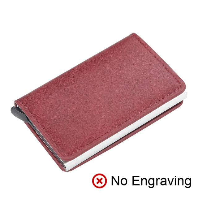 Blocking ID Credit Card Holder Case Wallet