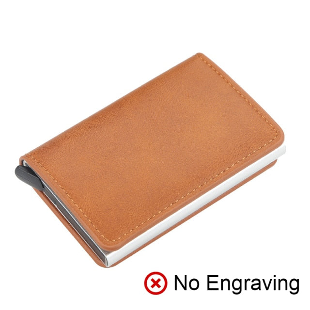 Blocking ID Credit Card Holder Case Wallet