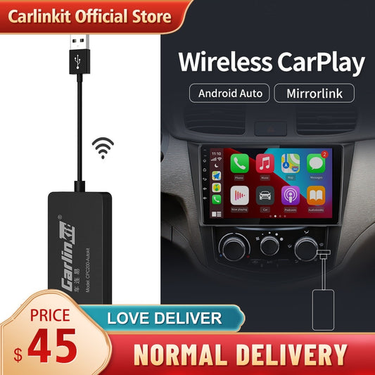 Wireless CarPlay Dongle USB Android Auto Navigation