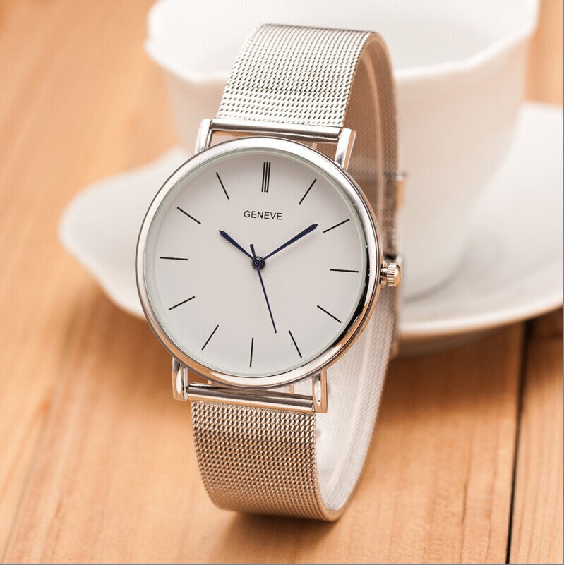 Brand Gold Silver Casual Watch