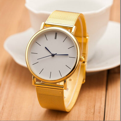 Brand Gold Silver Casual Watch