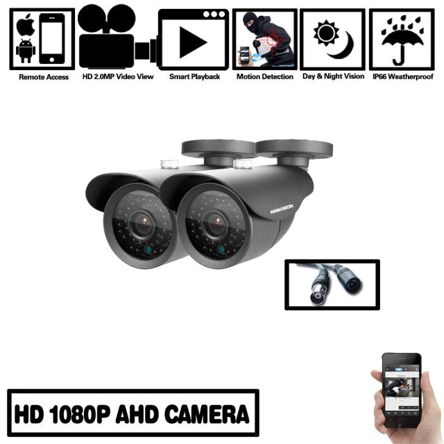 AHD Analog Camera Sony 1080P 2MP High Resolution