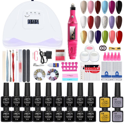 Poly Nail Gel Kit Professional Nail Set