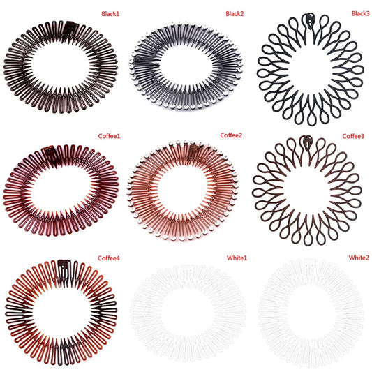 Plastic Full Circle Stretch Flexible Comb Teeth