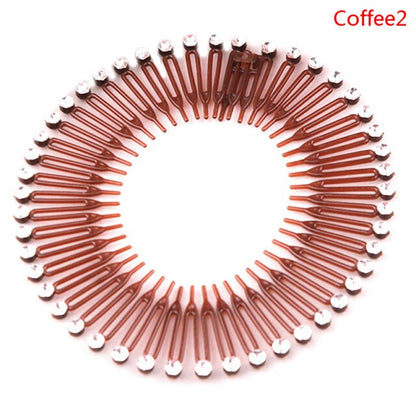 Plastic Full Circle Stretch Flexible Comb Teeth