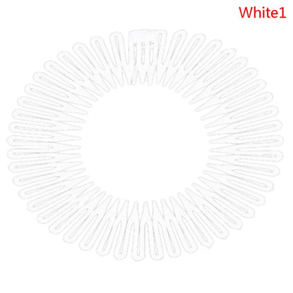 Plastic Full Circle Stretch Flexible Comb Teeth