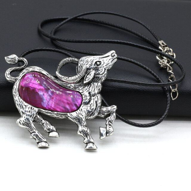 Natural Alloy Shell Cow Exquisite Fashion