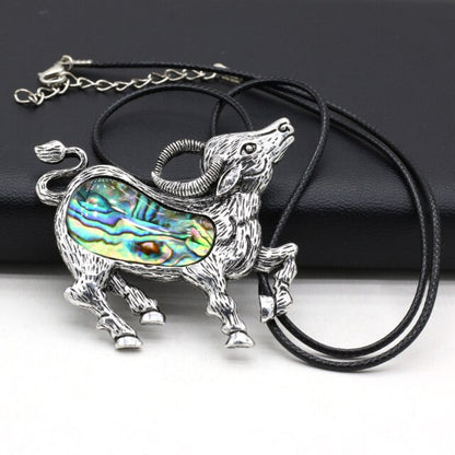 Natural Alloy Shell Cow Exquisite Fashion