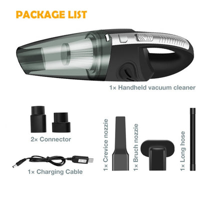 Car Wireless Vacuum Cleaner 7000PA Powerful Cyclone Suction