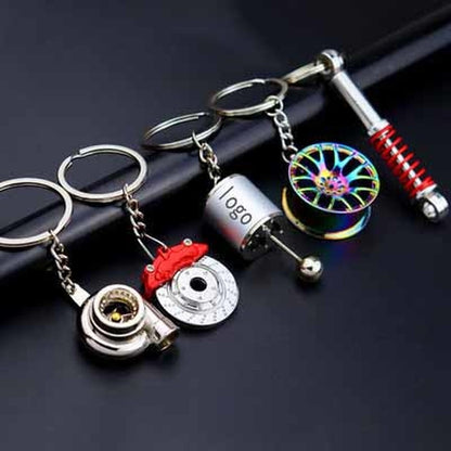 Car Speed Gearbox Gear Head Keychain