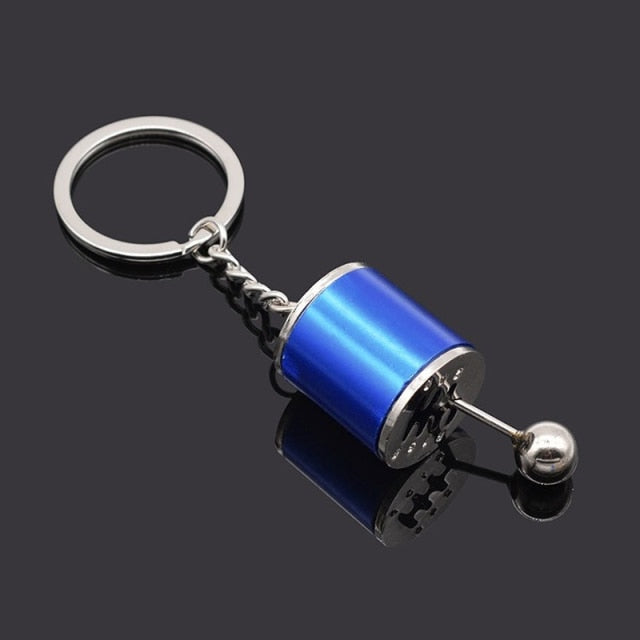 Car Speed Gearbox Gear Head Keychain