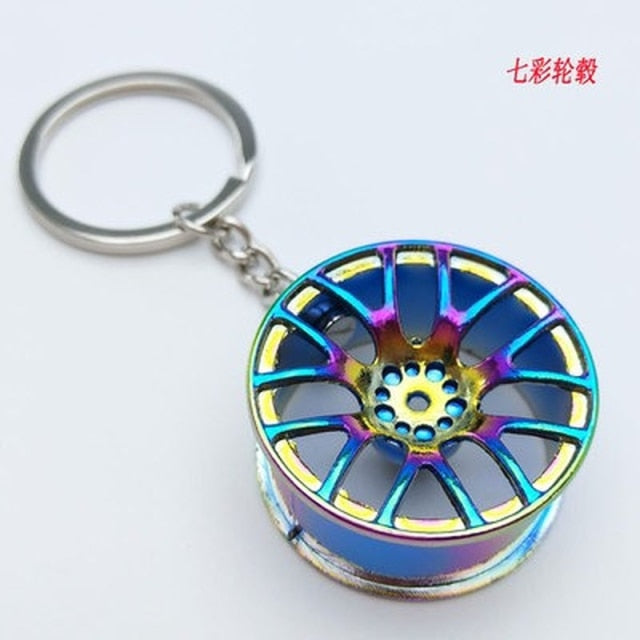 Car Speed Gearbox Gear Head Keychain