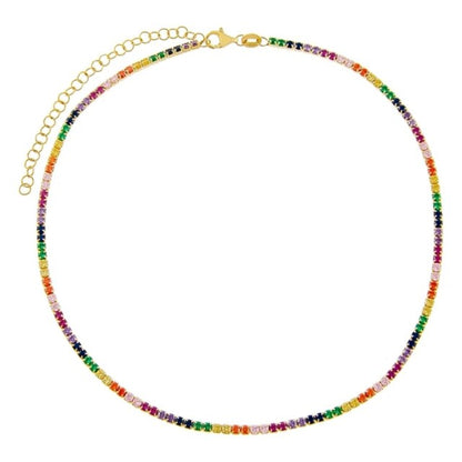 Rainbow Color Necklace