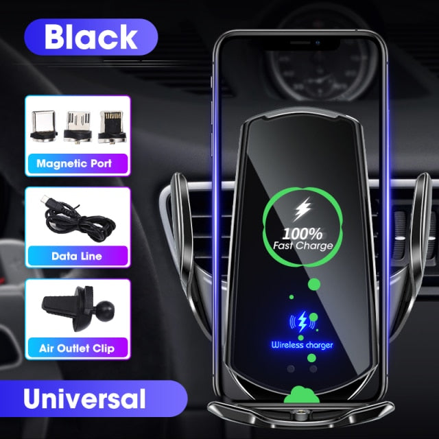 Car Holder for Phone Induction Charger Wireless