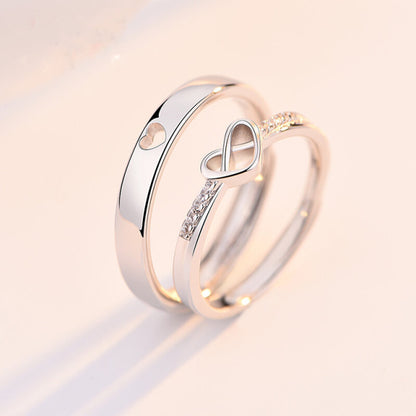 Heart Matching Couple Ring