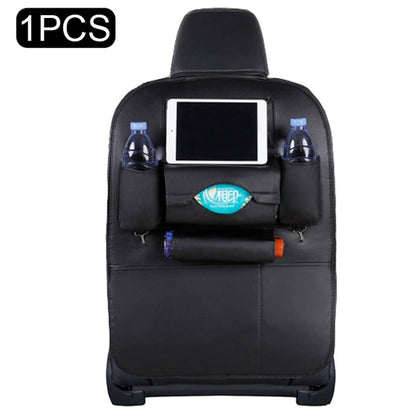 Car Seat Back Organizer Pu Leather Pad Bag