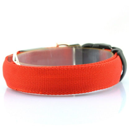 Adjustable LED Dog Collar Glowing Anti-lost