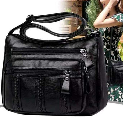 Fashion Multi-layer Large Capacity Single Shoulder  Bag