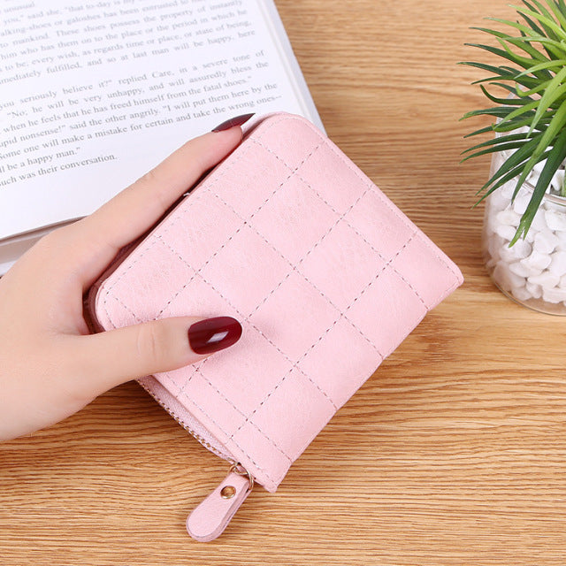 Short Wallets PU Leather Female