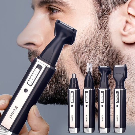 Rechargeable Electric Nose Ear Hair Trimmer Painless