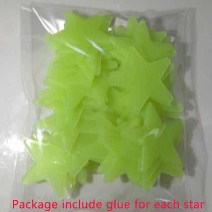 Glow In Dark Luminous Fluorescent Plastic Wall