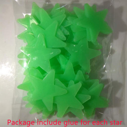 Glow In Dark Luminous Fluorescent Plastic Wall