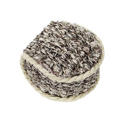 Cat Pet Sisal Rope Weave Ball Teaser Play Chewing