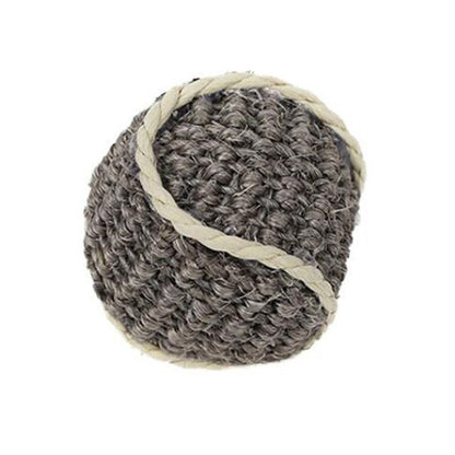 Cat Pet Sisal Rope Weave Ball Teaser Play Chewing