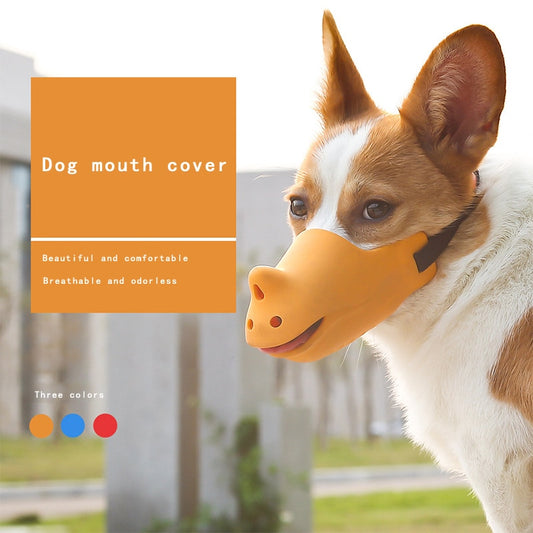 Pet Dog Muzzle Breathable Basket Muzzles Large