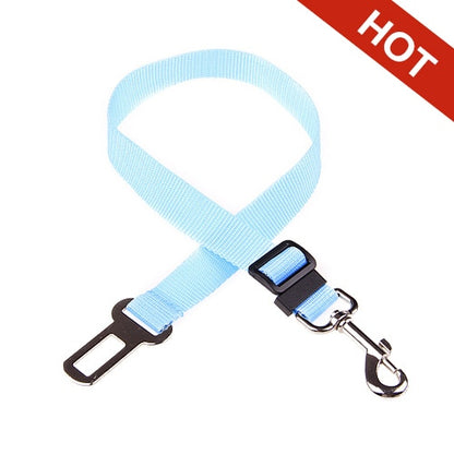 Adjustable Dog Cat Car Safety Belt Pet