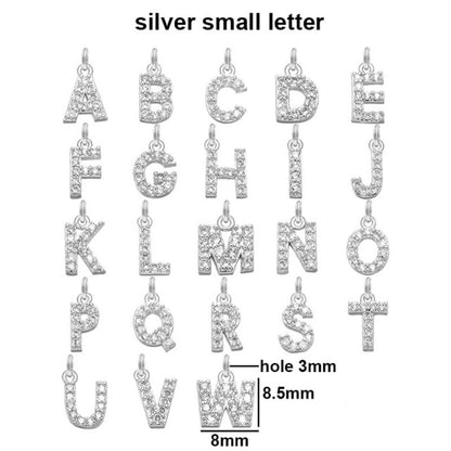 Initial Charm A-Z Letters Necklace