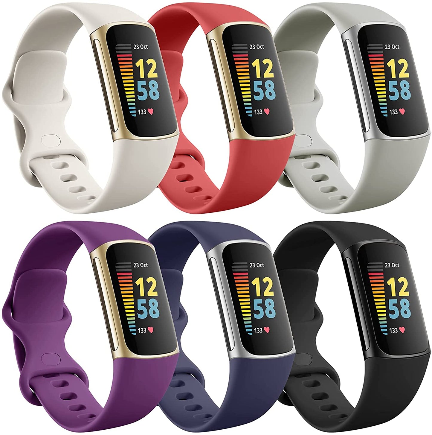 Silicone Soft Smart band Wrist Watchband