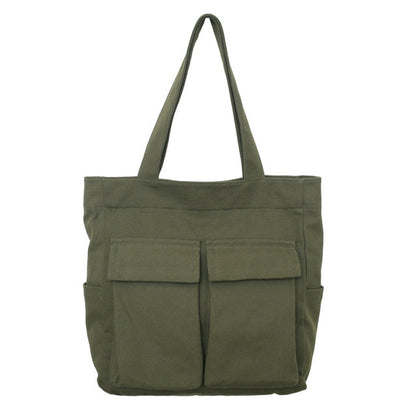 Large Capacity Canvas Shoulder Bag