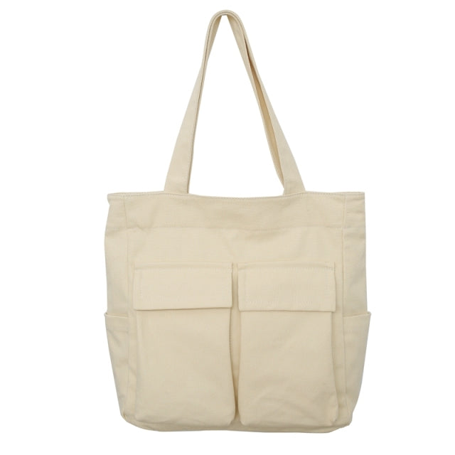 Large Capacity Canvas Shoulder Bag