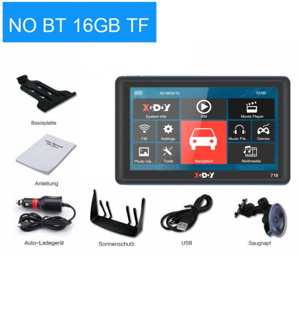 GPS Navigation For Car Truck