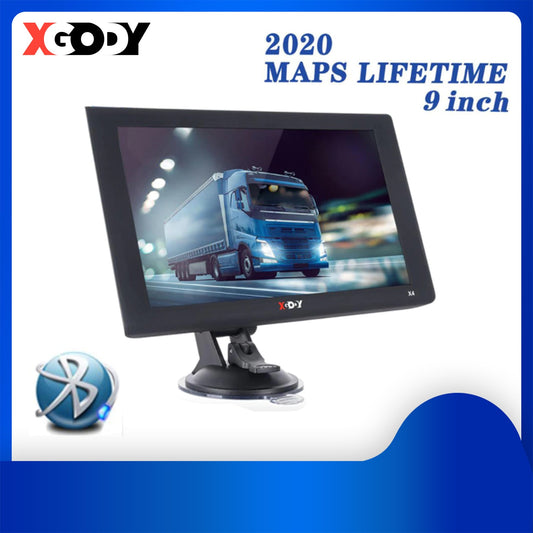 Car GPS Navigation 9 inch Bluetooth Truck