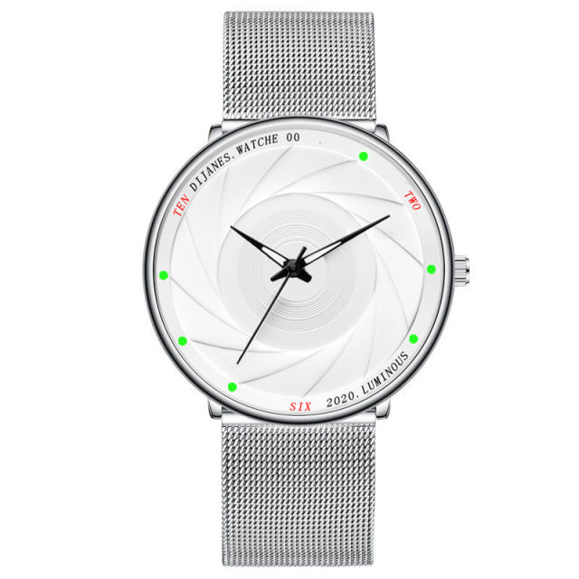 Fashion Watch Ultra Thin Stainless Steel