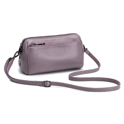 Soft Genuine Leather Women Messenger Bag