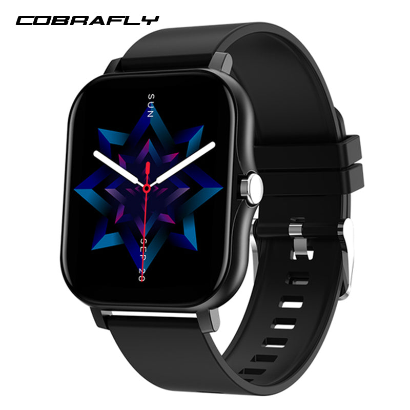 Smartwatch Full Touch Square Screen Heart Rate Monitor Fitness Tracker