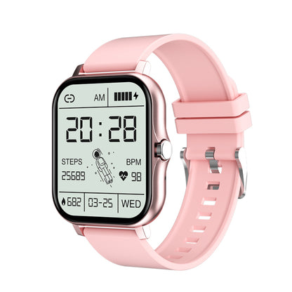 Smartwatch Full Touch Square Screen Heart Rate Monitor Fitness Tracker