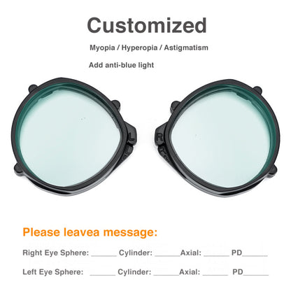 Myopia Lens Magnetic Eyeglass Anti Blue Glasses Frame