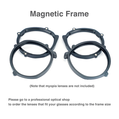 Myopia Lens Magnetic Eyeglass Anti Blue Glasses Frame