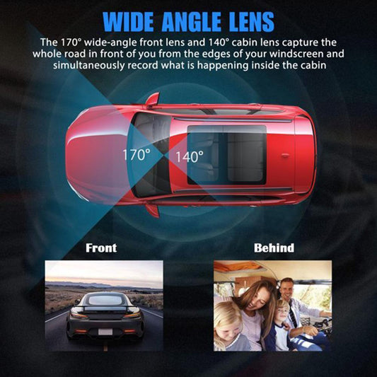 Dual Camera Car Dash Cam Car