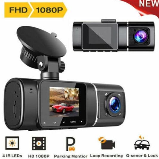 Dual Camera Car Dash Cam Full HD