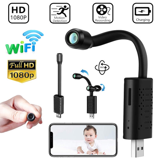 Smart Wifi Mini Camera USB Real Time Surveillance IP Cam