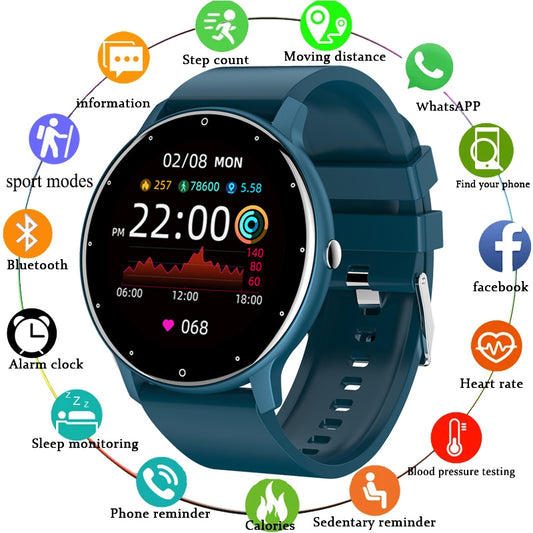 Smart Watch Heart Rate Blood Pressure